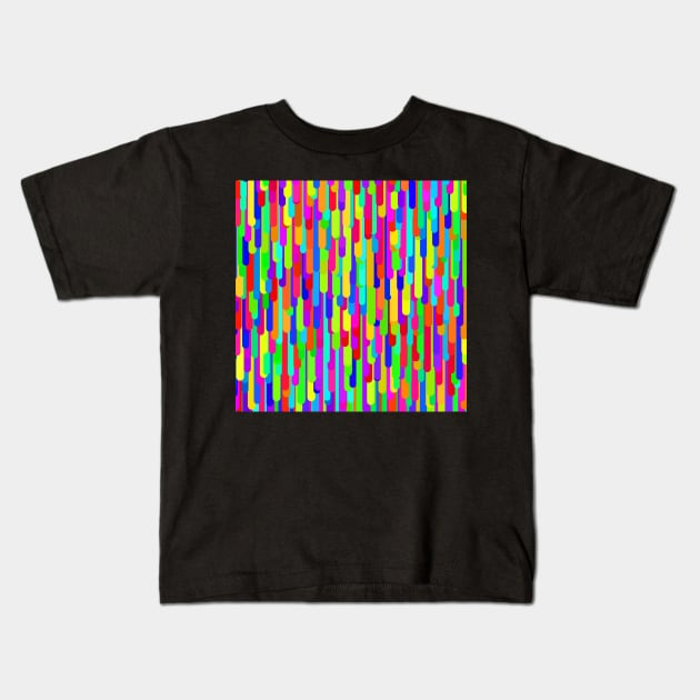 Dripping Saturation Kids T-Shirt by LaurenPatrick